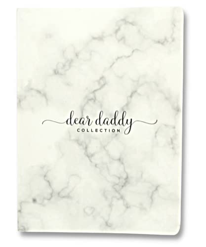 Notebook: Marble Journal 100 Pages Lined 5" x 7" | Dear Daddy Collection